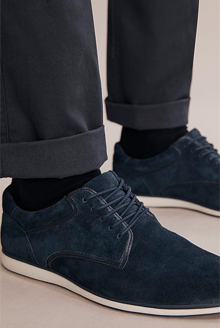 Navy Casual Derby - Casual Shoes | Country Road