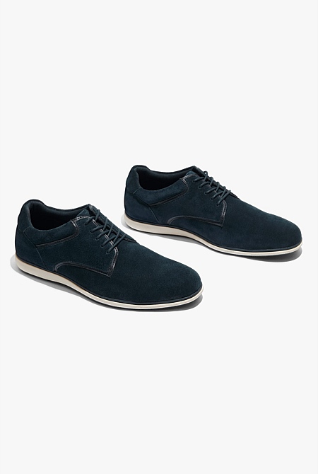 Navy Casual Derby - Casual Shoes | Country Road