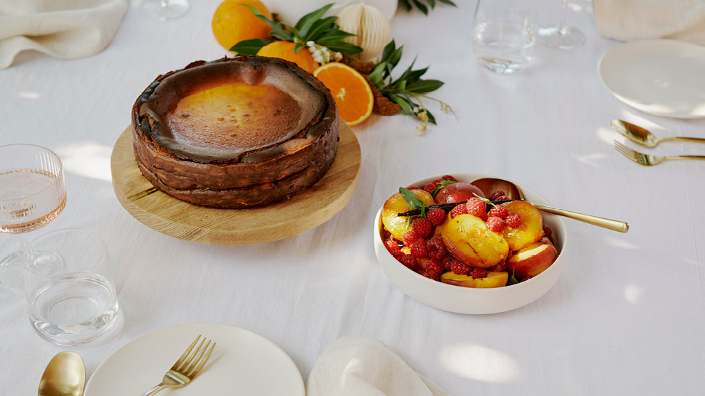 Julia Busuttil Nishimura's Christmas Basque Cheesecake