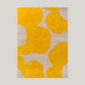 Iso Unikko Yellow Rug 240x170cm - Sunflower - image 1