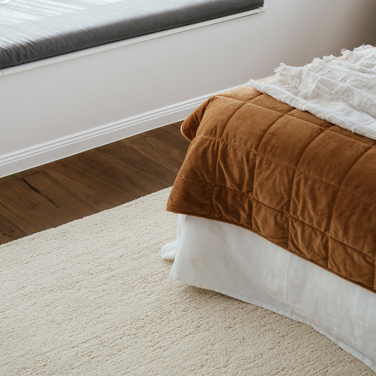 Embrace Cream Rug 400x300cm - Beige - image 1