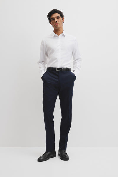 Slim Fit Textured Travel Shirt