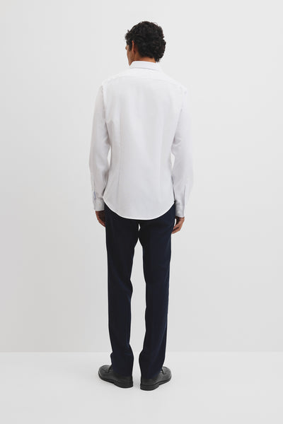 Slim Fit Textured Travel Shirt