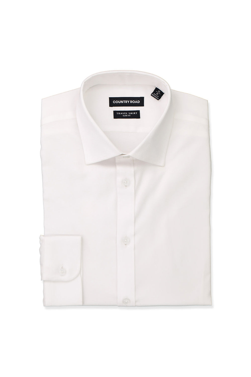 Slim Fit Textured Travel Shirt