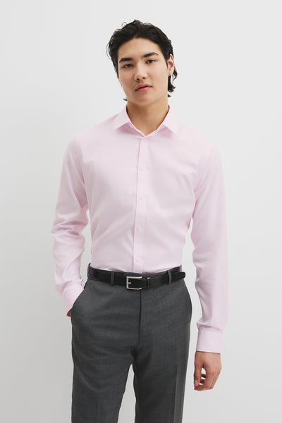 Slim Fit Textured Travel Shirt