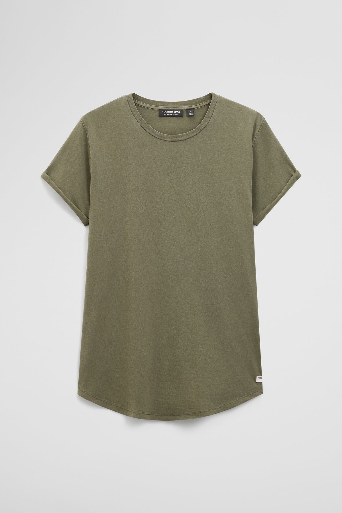 Australian Cotton Longline Garment Dye T-Shirt