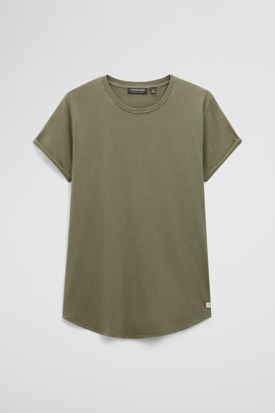 Australian Cotton Longline Garment Dye T-Shirt