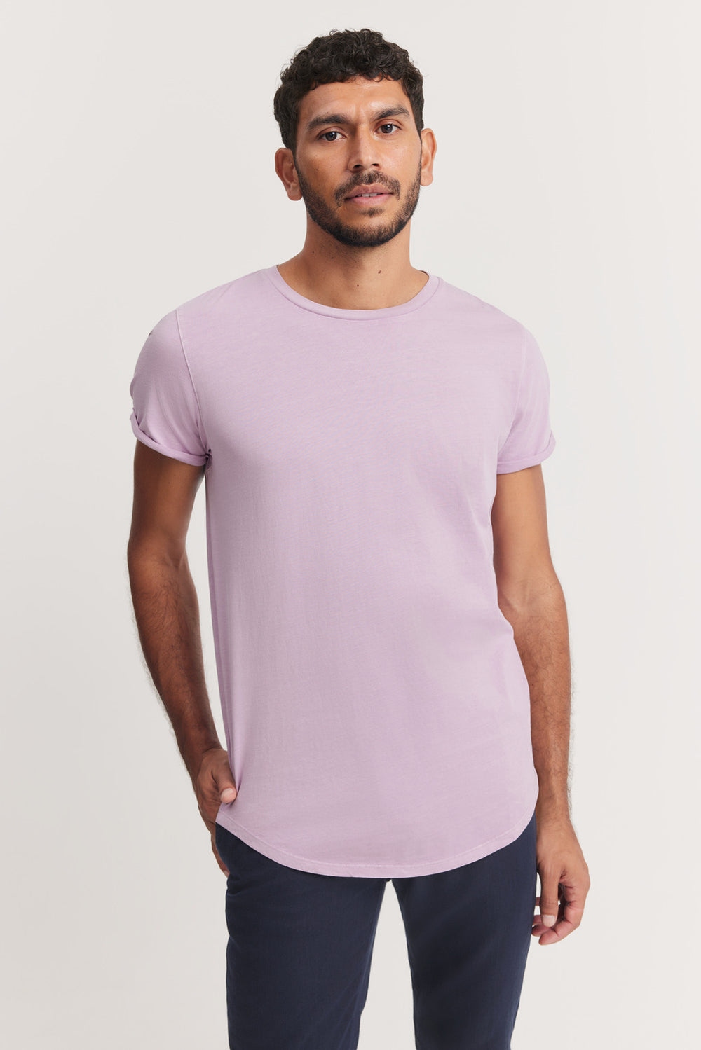 Australian Cotton Longline Garment Dye T-Shirt
