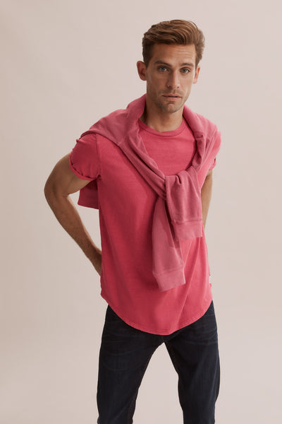Australian Cotton Longline Garment Dye T-Shirt