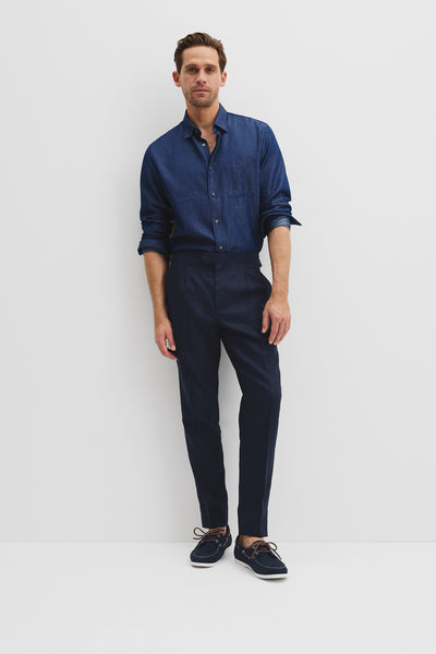 Flynn Nubuck Leather Boat Shoe