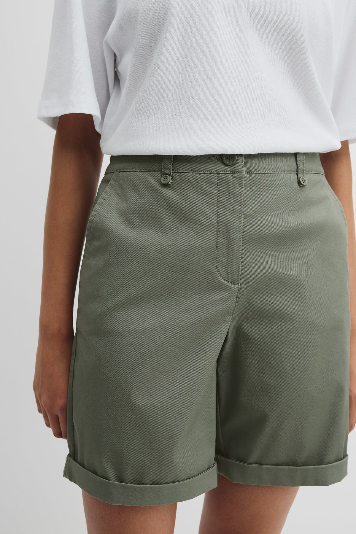 Cotton Twill Walk Short