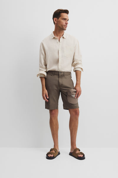 Australian Cotton Stretch Chino Short