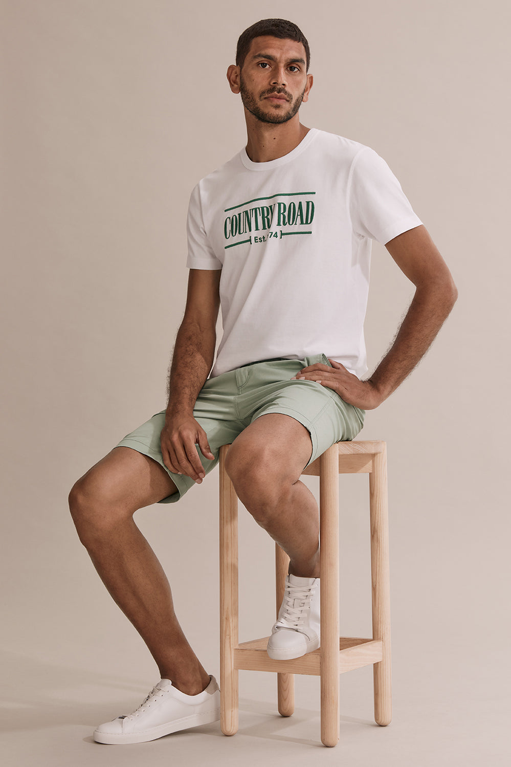 Australian Cotton Stretch Chino Short