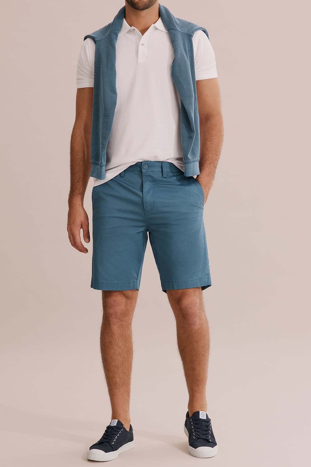 Australian Cotton Stretch Chino Short