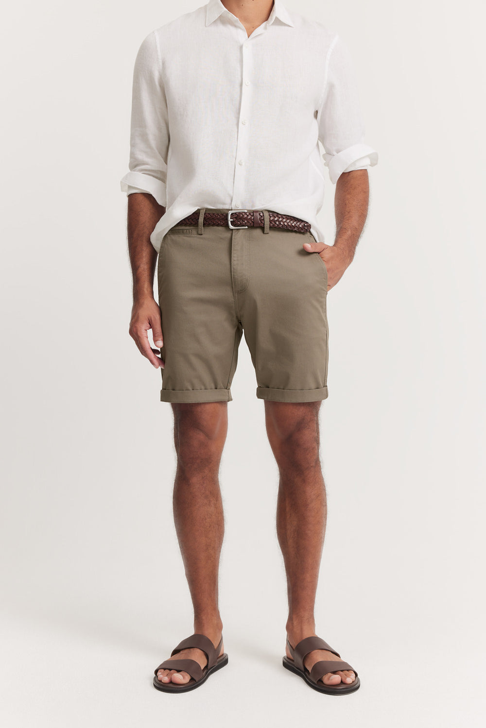 Australian Cotton Stretch Chino Short