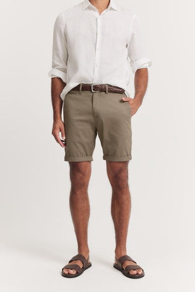 Australian Cotton Stretch Chino Short