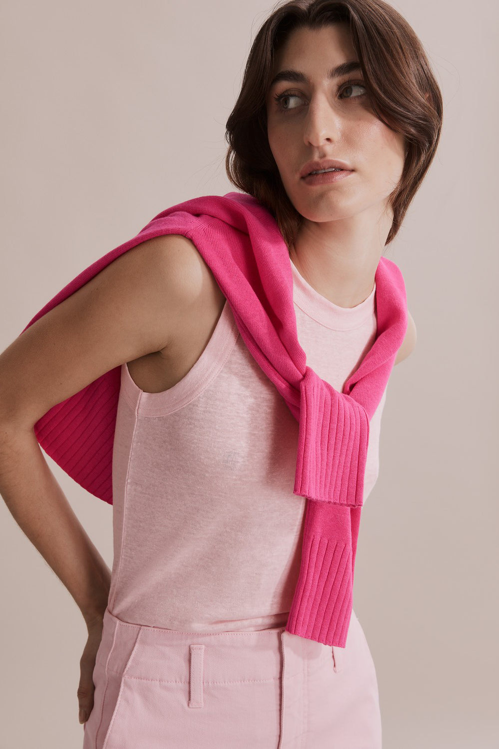 Linen Jersey Tank