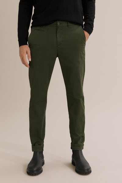 Australian Cotton Tapered Fit Stretch Chino