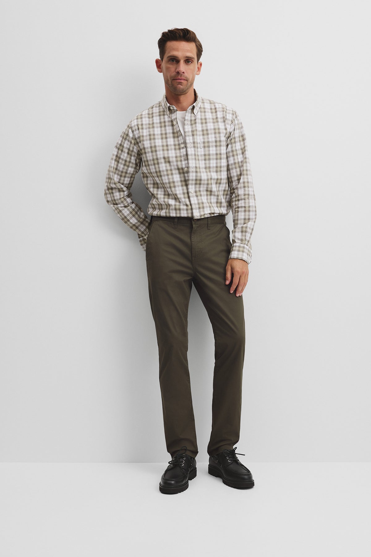 Australian Cotton Tapered Fit Stretch Chino