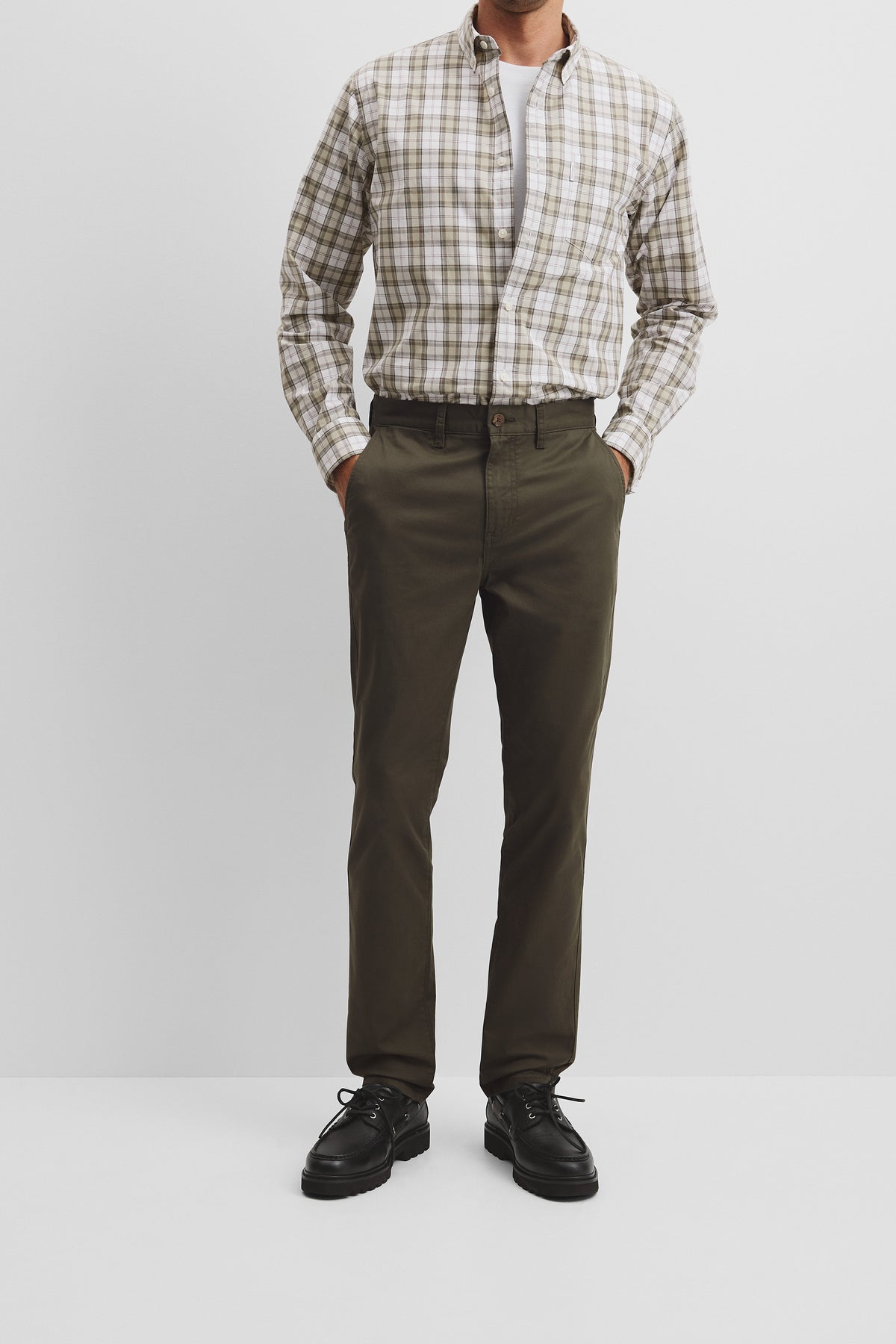 Australian Cotton Tapered Fit Stretch Chino