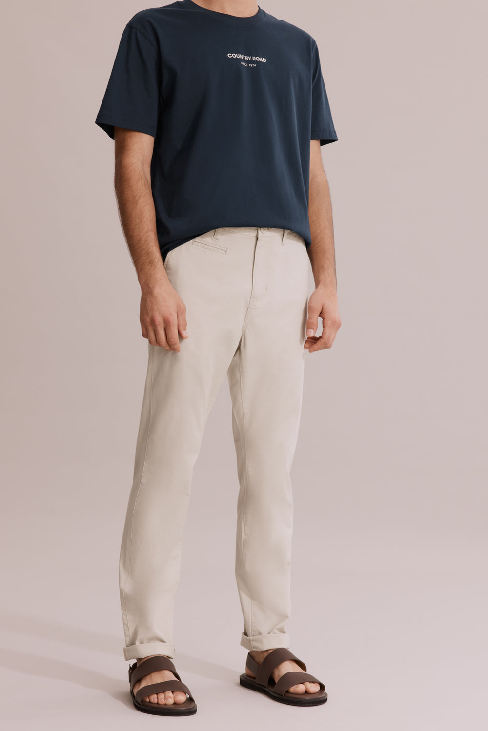 Australian Cotton Tapered Fit Stretch Chino