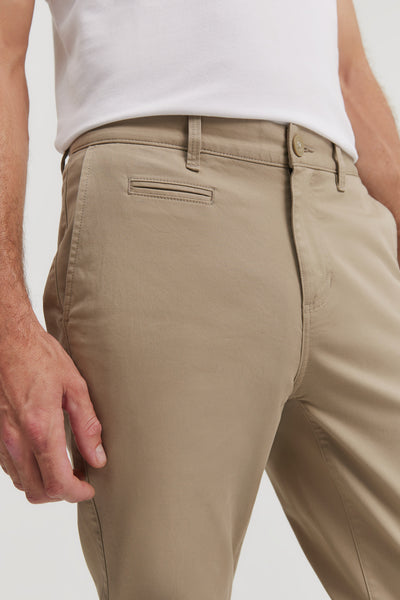 Australian Cotton Tapered Fit Stretch Chino