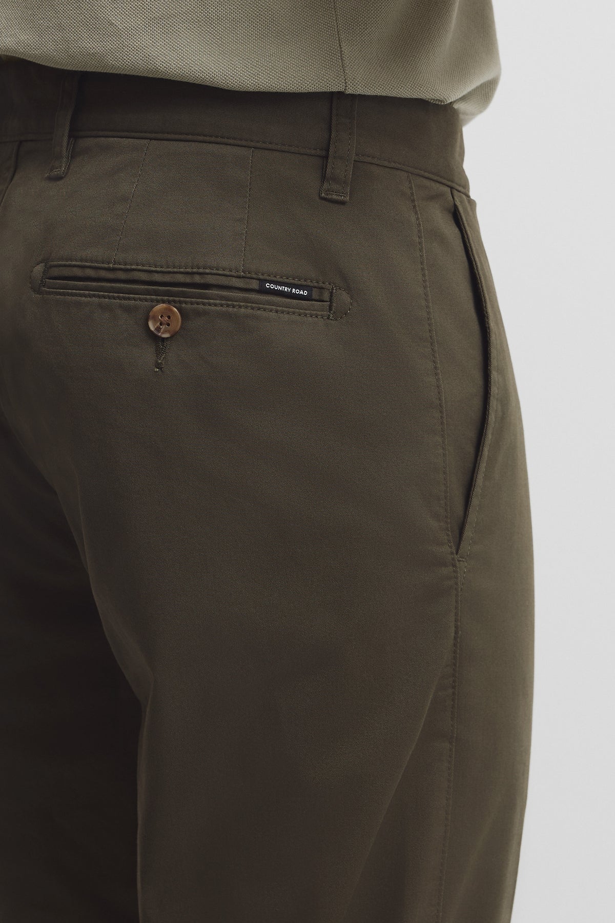 Australian Cotton Standard Fit Stretch Chino