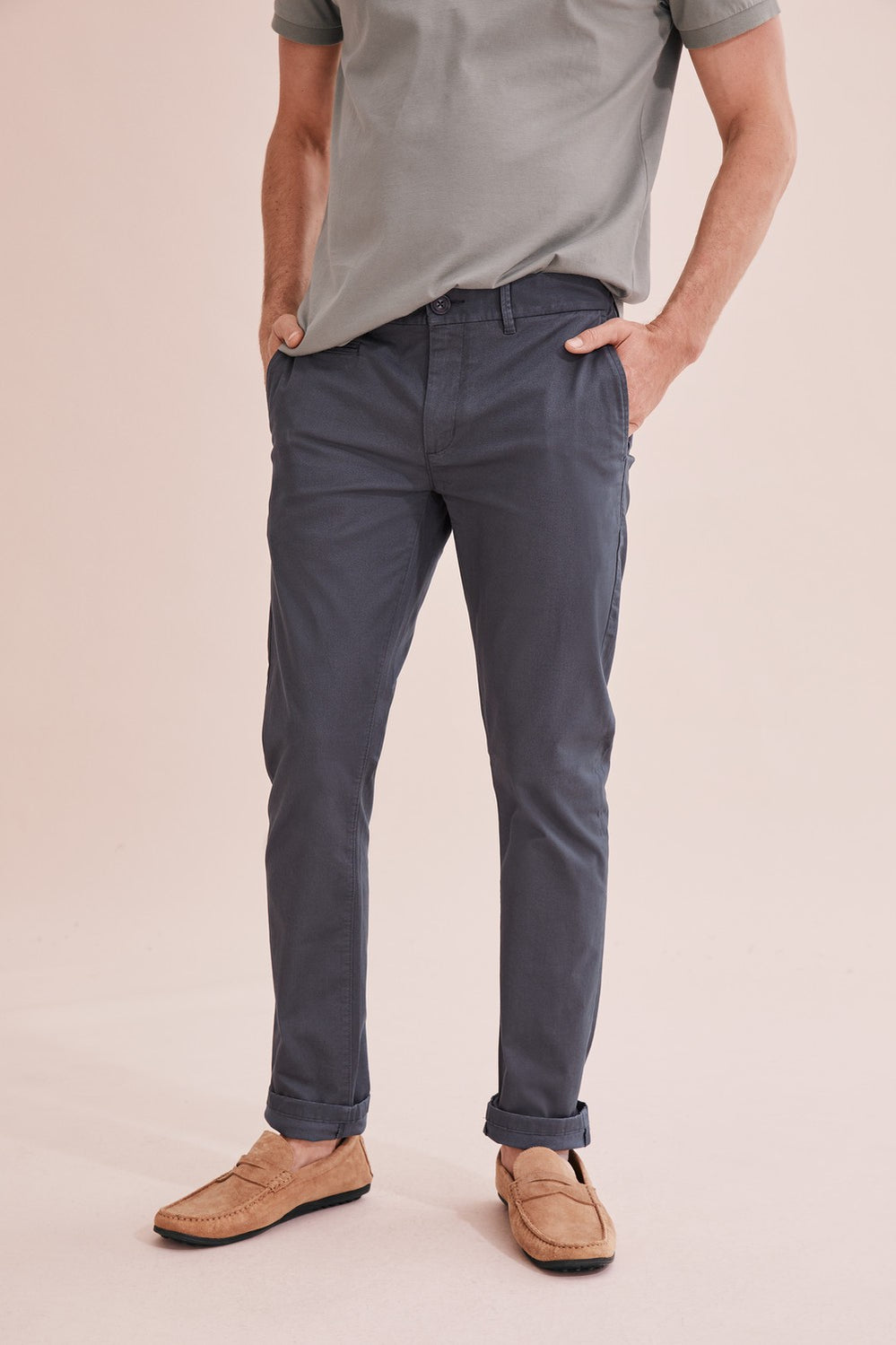Australian Cotton Slim Fit Stretch Chino