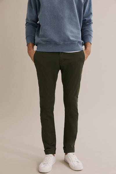 Australian Cotton Slim Fit Stretch Chino