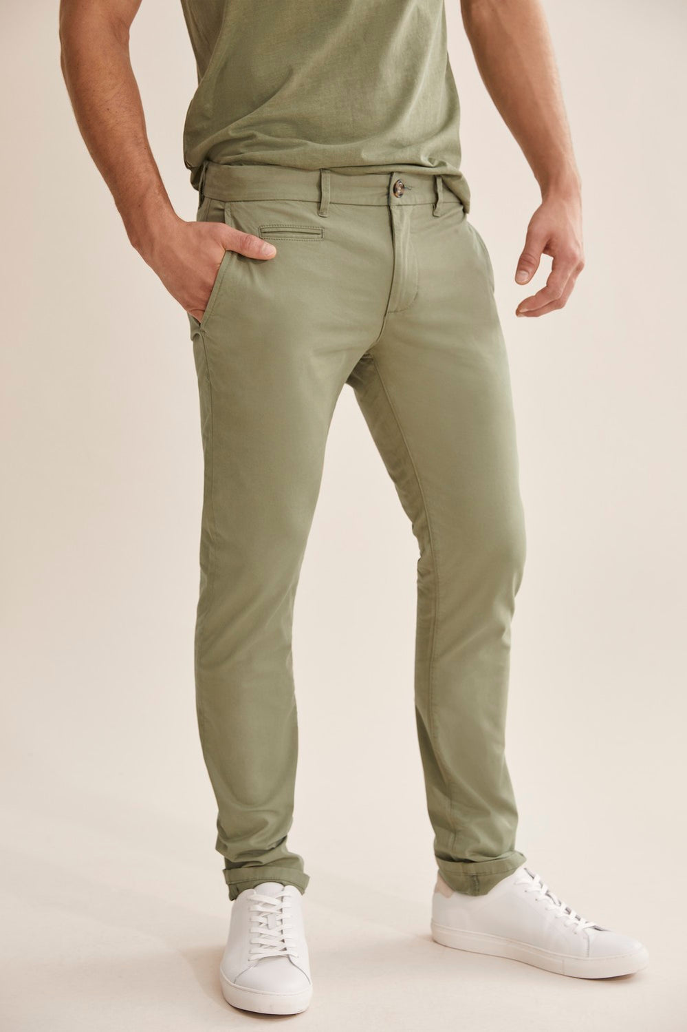 Australian Cotton Slim Fit Stretch Chino