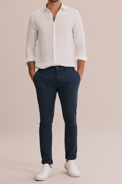 Australian Cotton Slim Fit Stretch Chino