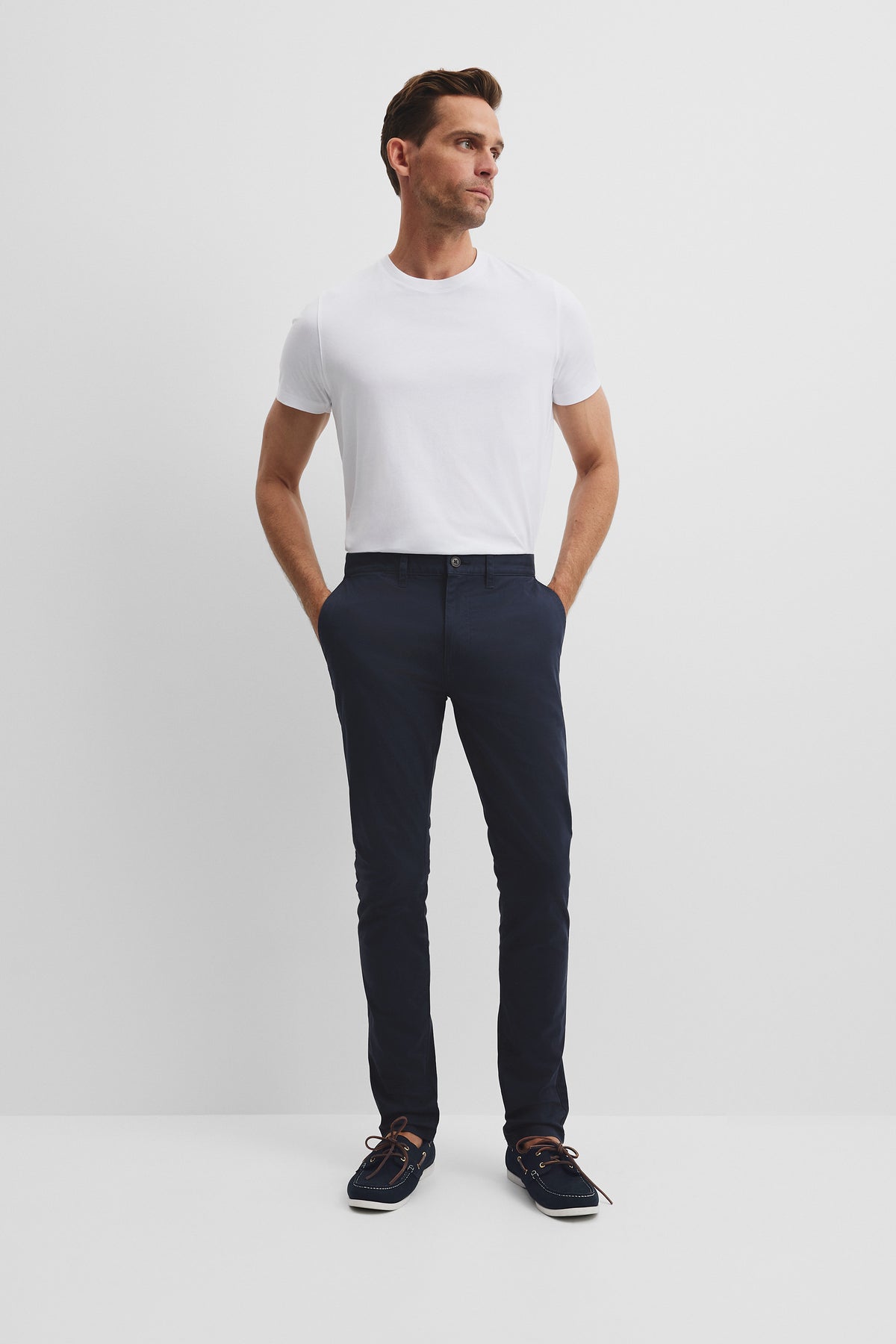 Australian Cotton Slim Fit Stretch Chino