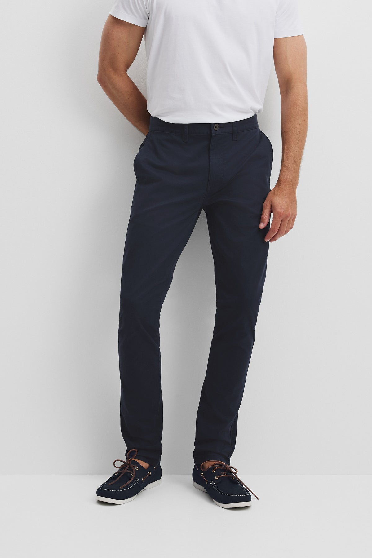 Australian Cotton Slim Fit Stretch Chino