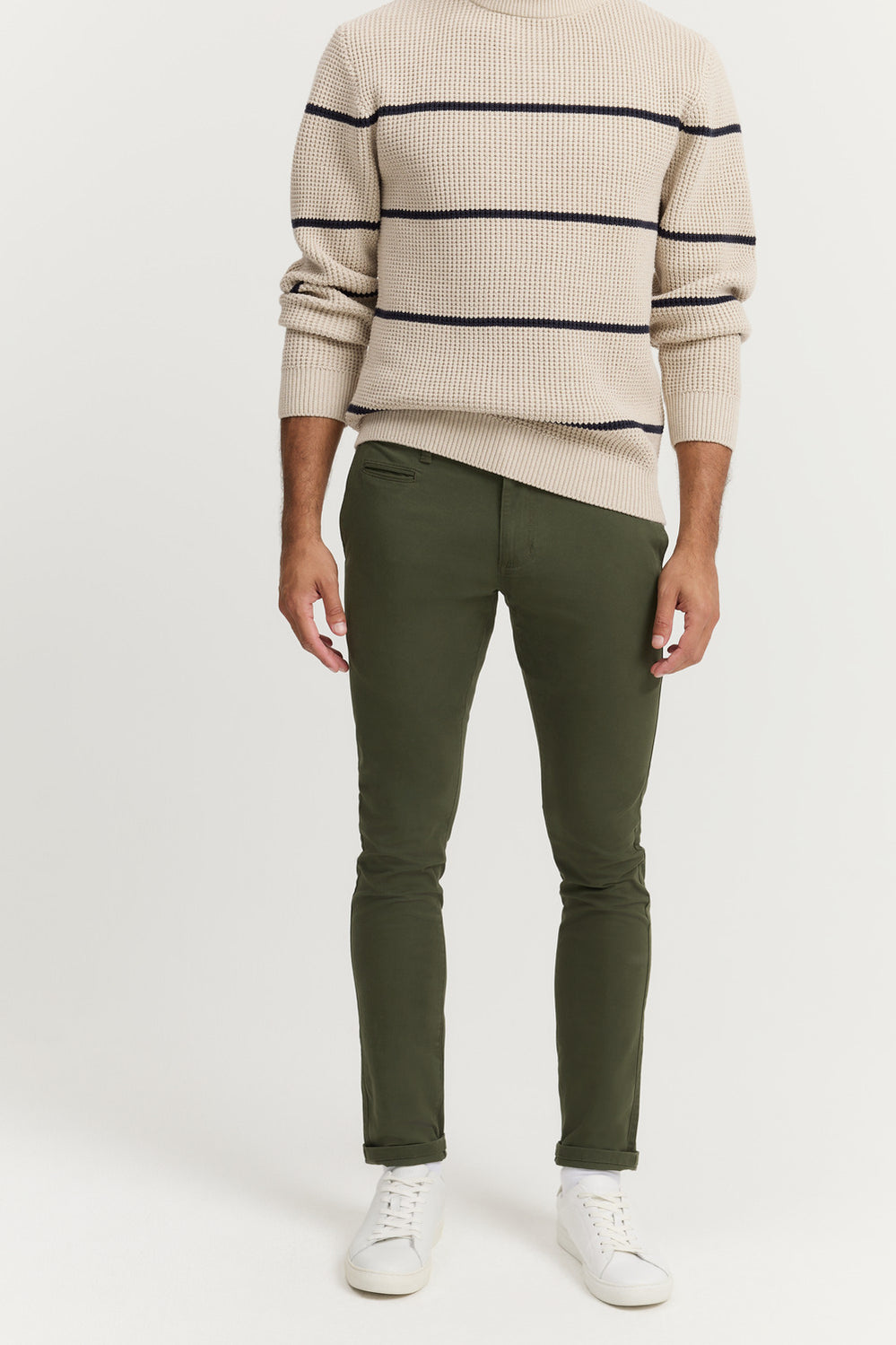 Australian Cotton Slim Fit Stretch Chino