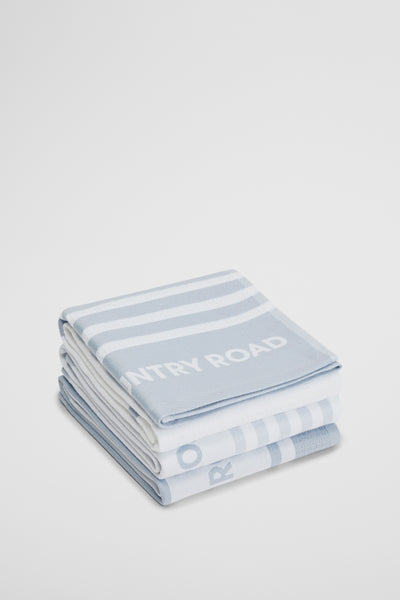 Aeri Australian Cotton Tea Towel Pack Of 3