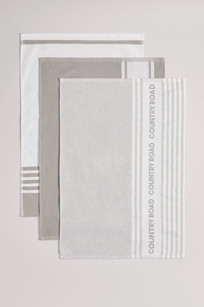 Aeri Australian Cotton Tea Towel Pack Of 3
