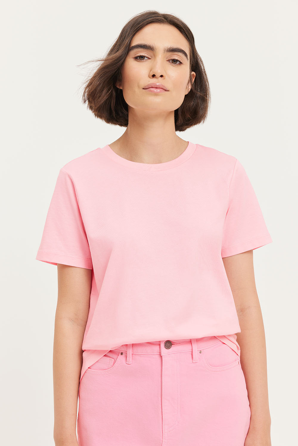 Cotton Basic T-Shirt