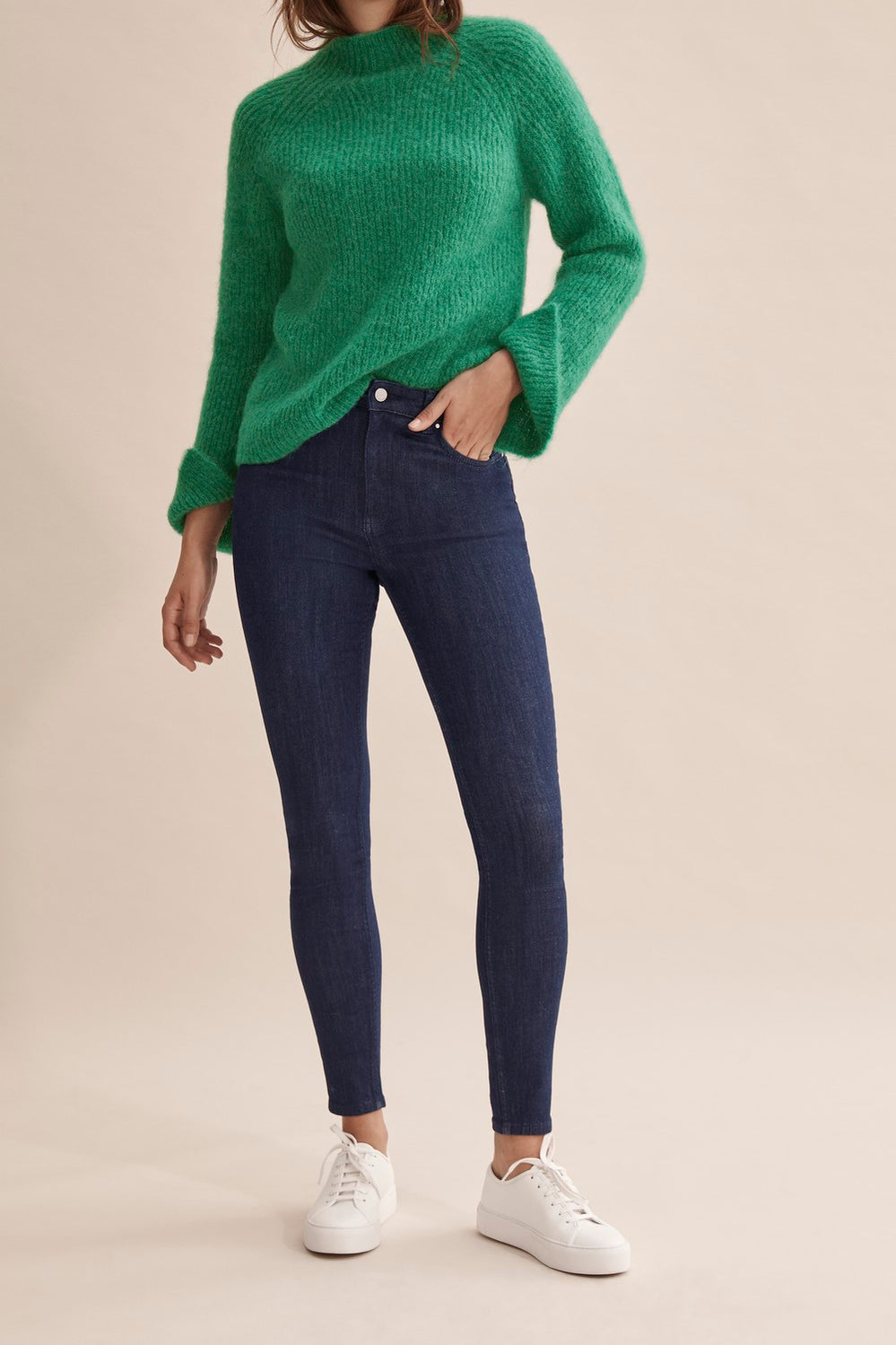Australian Cotton High Rise Skinny Jean
