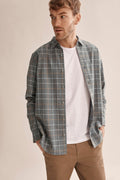 Regular Overdye Check Shirt