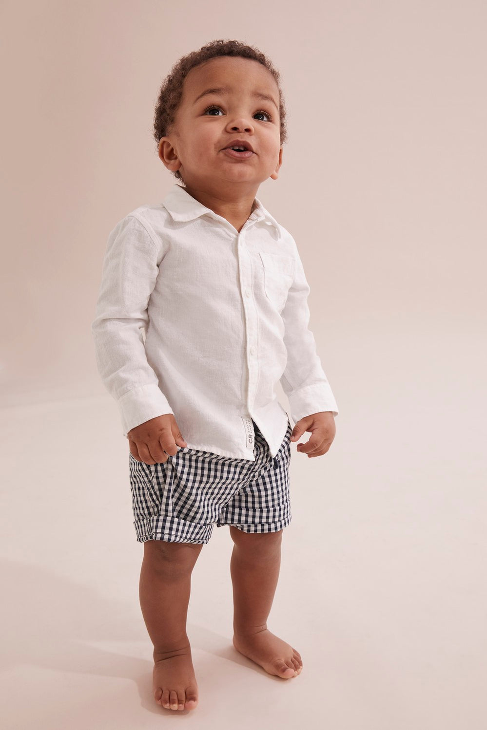 Gingham Short