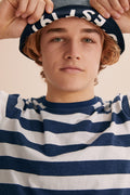 Teen Recycled Cotton Wide Stripe T-Shirt