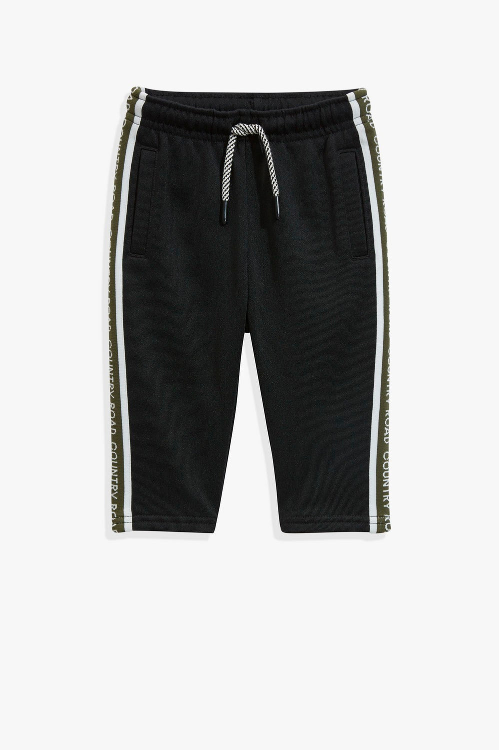 Polyester Stripe Track Pant