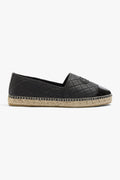 Cr Quilted Espadrille