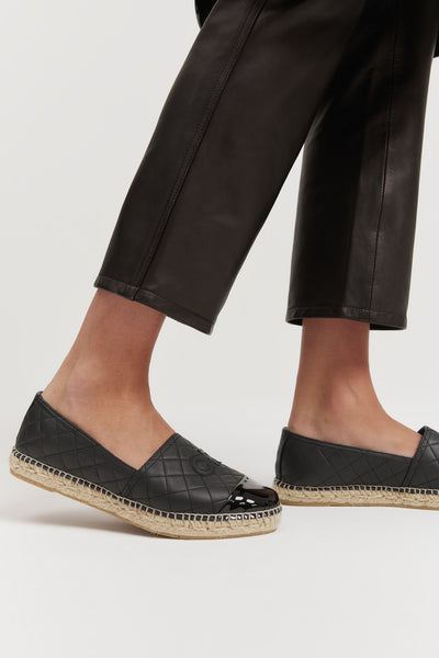 Cr Quilted Espadrille