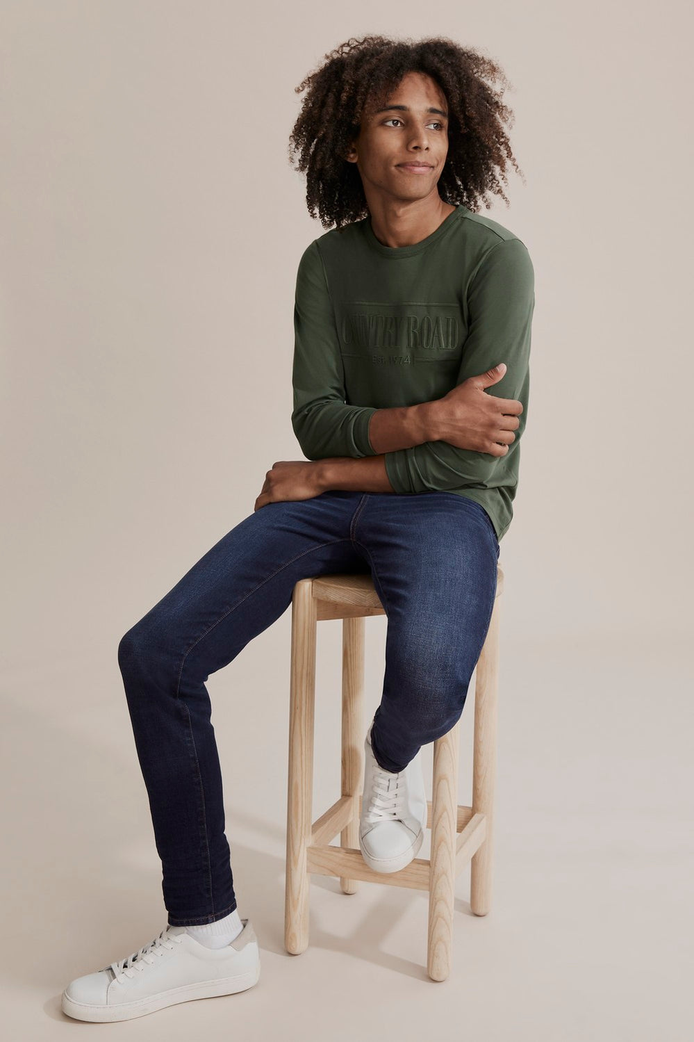 Teen Cotton Long Sleeve Heritage T-Shirt
