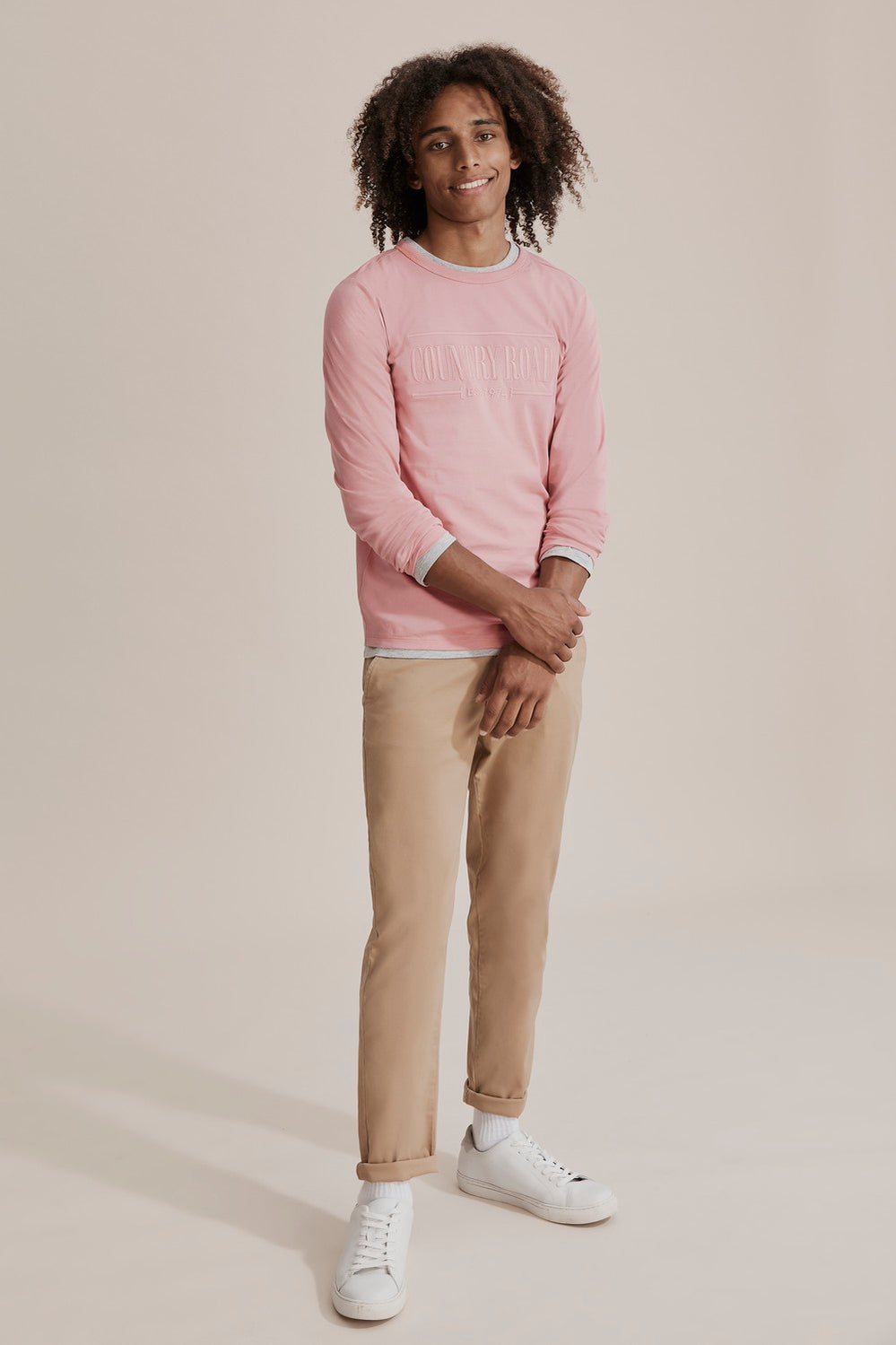 Teen Cotton Long Sleeve Heritage T-Shirt