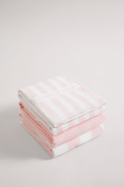 Cr Stripe Australian Cotton Tea Towel Pack Of 3