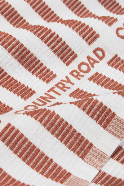 Cr Stripe Australian Cotton Tea Towel Pack Of 3