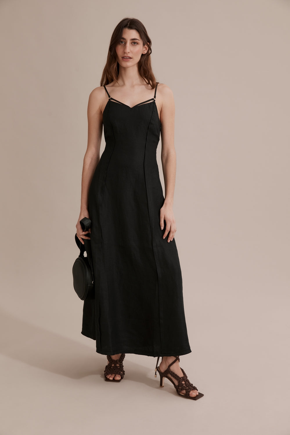 Linen Slip Dress