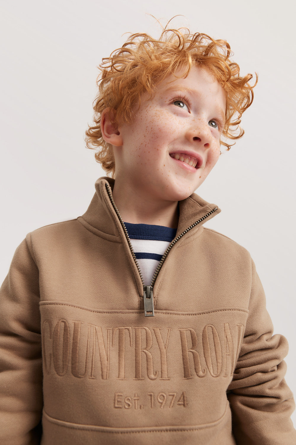 Australian Cotton Heritage Half Zip Sweat